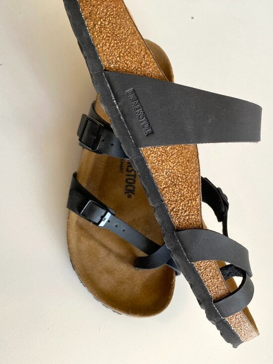 Birkenstock Unisex Mayari BF Graceful Sandals, Black, 42(EU) W11 / M9(US) main image 5